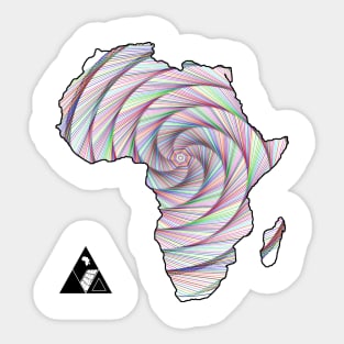 HELYPHTHIC AFRICA by AfreeKA -1 Sticker